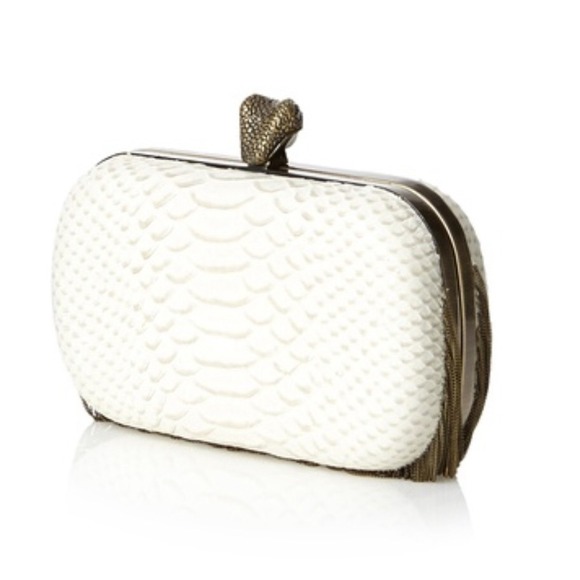 House of Harlow Minaudière in BONE - Picture 3 of 4