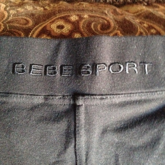 Reduced! New black Bebe pants - Picture 4 of 4
