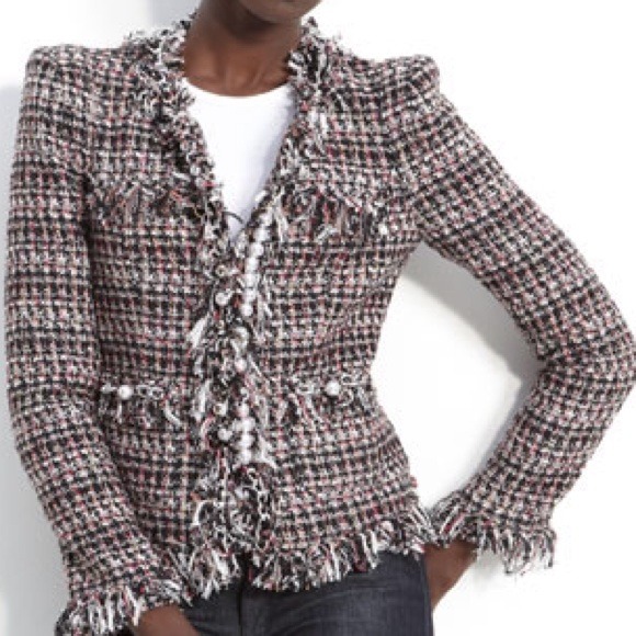 McGuinn tweed Chanel style jacket from Nordstrom
