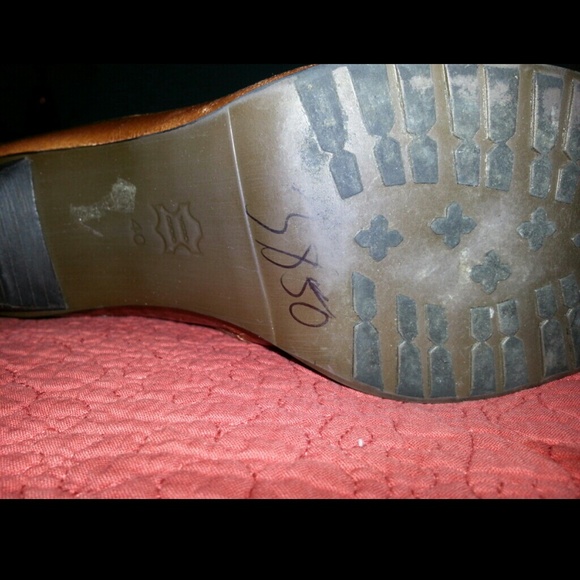 Cognac leather boot - Picture 3 of 3