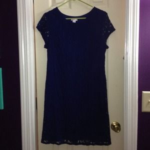 Navy blue dress
