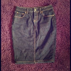 REDUCED Victoria's Secret Denim Pencil Skirt