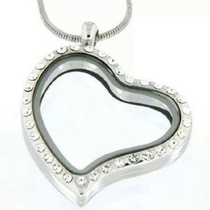 Living locket choice of heart or round