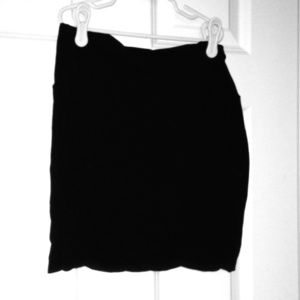 Black pencil skirt from wet seal