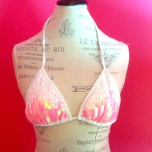 Triangle top bathing suit