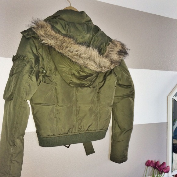 ✂️reduced✂️ Bebe hooded parka puff coat - Picture 2 of 2