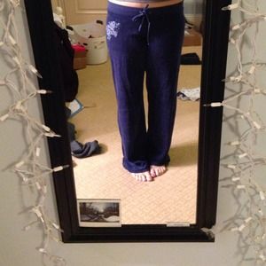 Navy Juicy Couture Track Pants