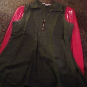 green vest like top