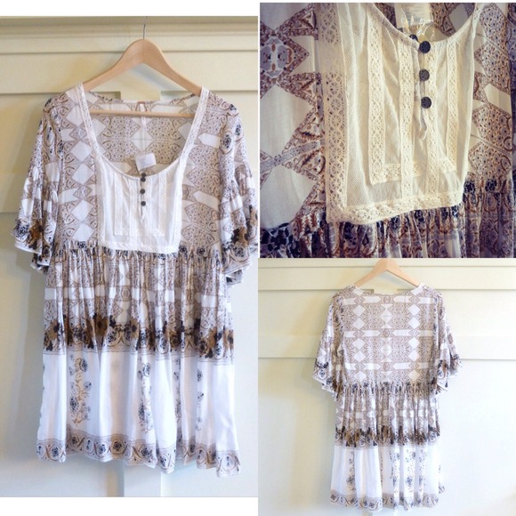 ⛔️BUNDLED⛔️ Popular white Hayden Valley dress NWT - Picture 4 of 4