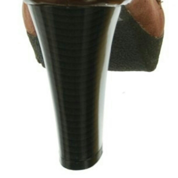 Simon Elli Madison Pump size 7  7.5 and 8 Brown - Picture 3 of 8
