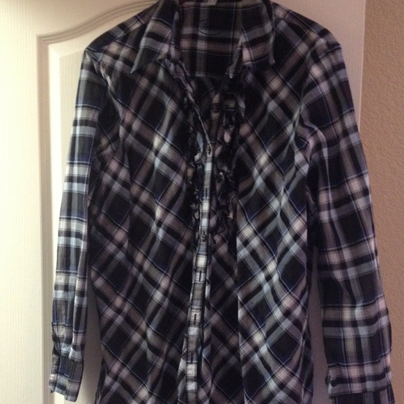 Plaid dress shirt
