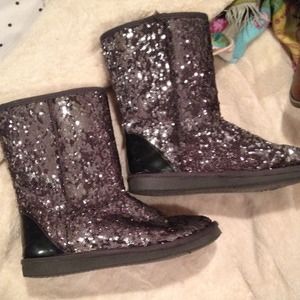 Sequins winter boots