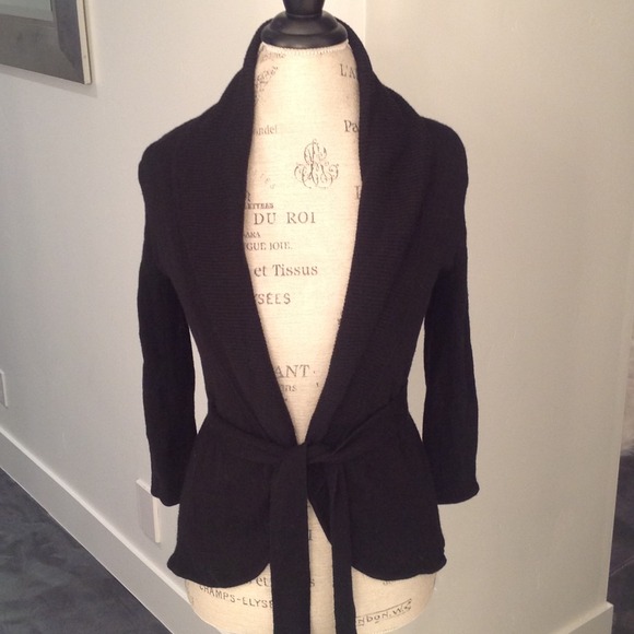 BCBG pre- looooved shawl neck cardigan