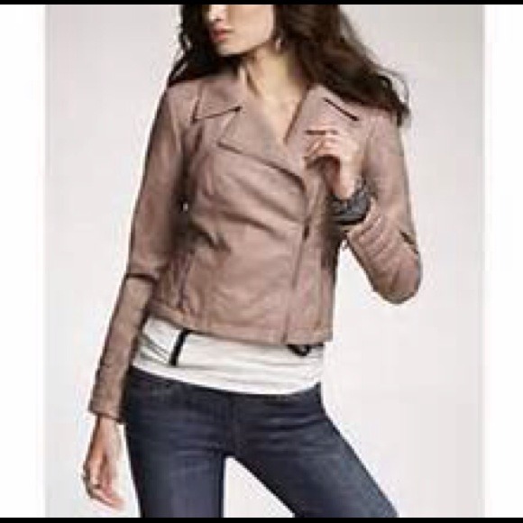 Express Jackets & Blazers - TRADED! Express leather jacket