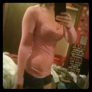 Pink aeropostale long sleeve