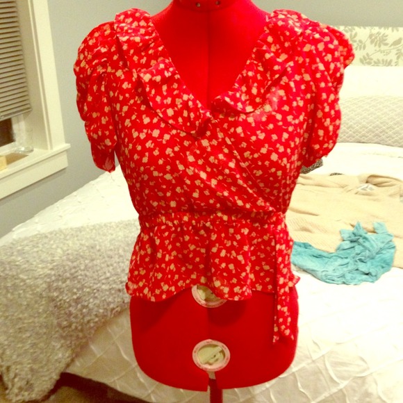 Forever 21 shear dress top