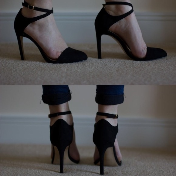 💐SOLD💐Zara high heel vamp shoes US9/EUR40 - Picture 2 of 4