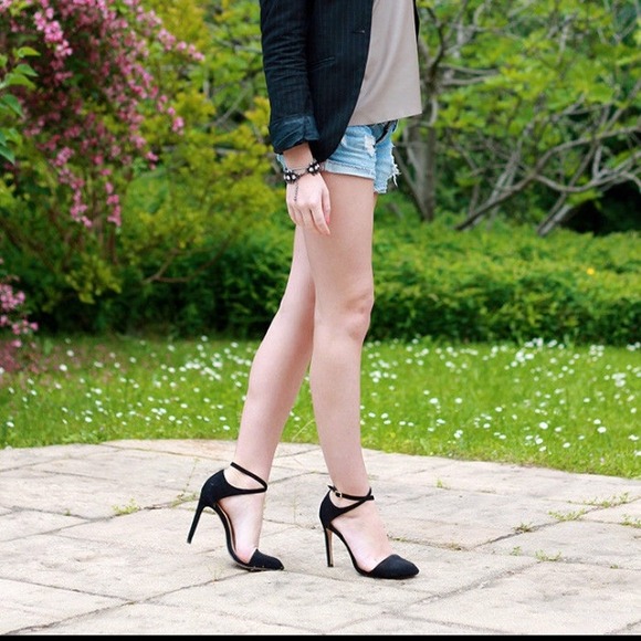 💐SOLD💐Zara high heel vamp shoes US9/EUR40 - Picture 3 of 4