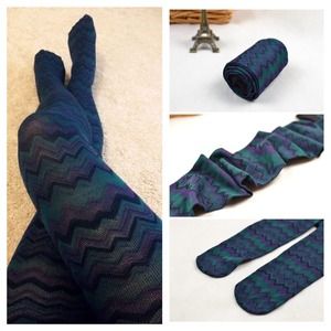 ✂️Reduced✂️A symphony of colors chevron tights