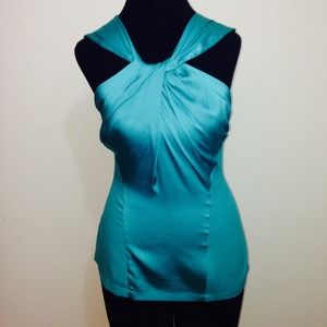 CACHE Teal Unique Top