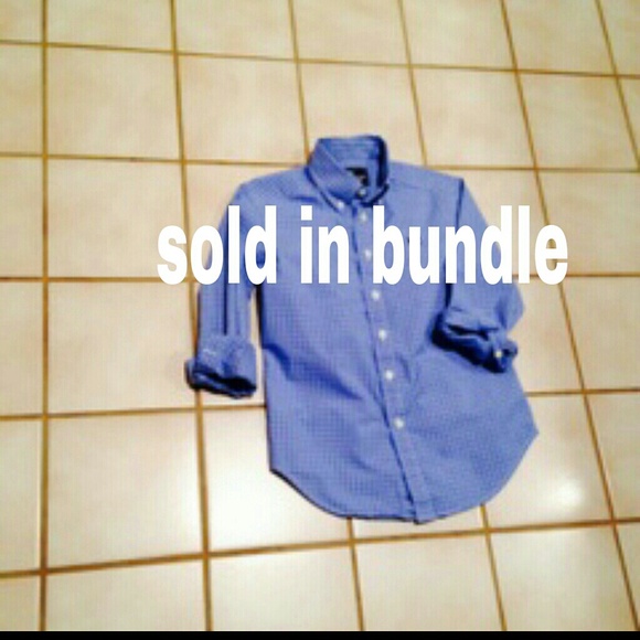 Sold Boys size 8 plaid shirt
