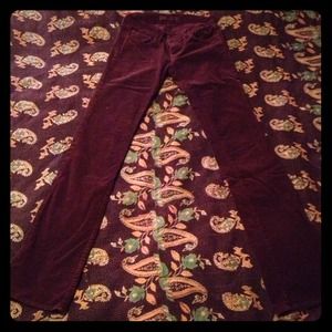J Brand plum cords *REDUCED*