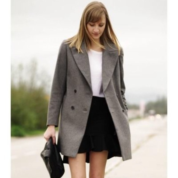 💥SOLD💥 Zara double breasted wool coat size S