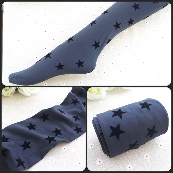 Premium star pattern stockings tights