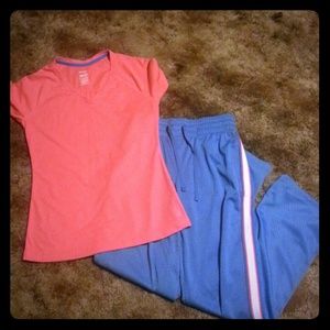 Danskin work out apparel