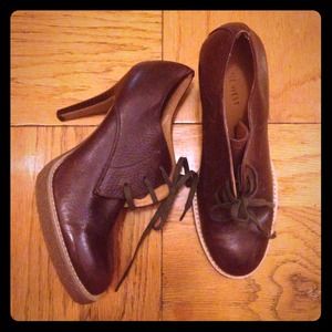 Nine West lug sole shoe boots