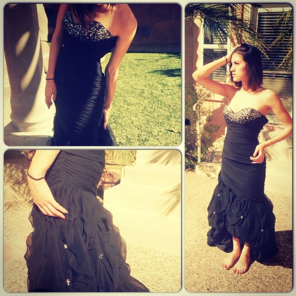 A gorgeous one of a kind custom made gown