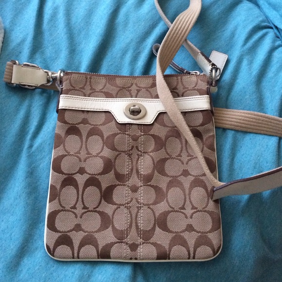 Coach cross body bag