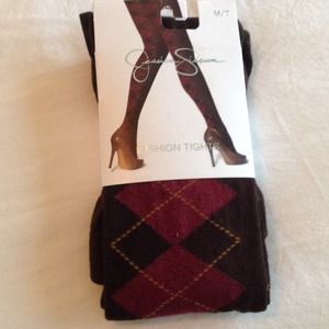 Jessica Simpson fashion tights