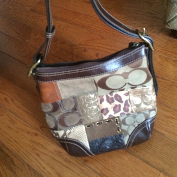 Coach patchwork handbag - Picture 2 of 2