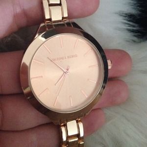 Rose gold Michael kors watch!!!