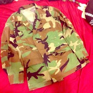 Camo Army Jacket