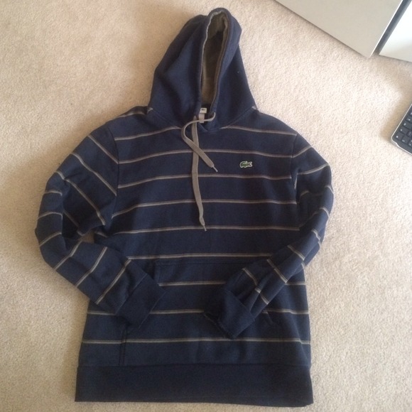 Lacoste Striped Hoodie