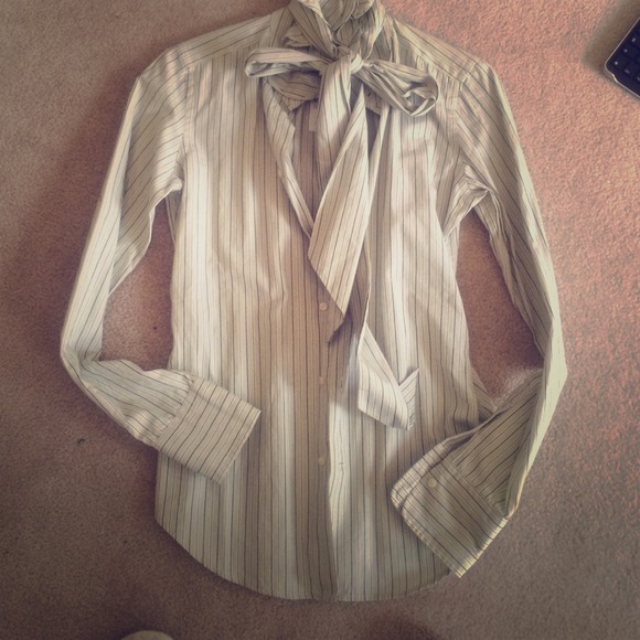 NWT Polo Ralph Lauren Button Up with Bow