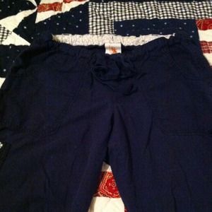 Koi navy blue scrub pants