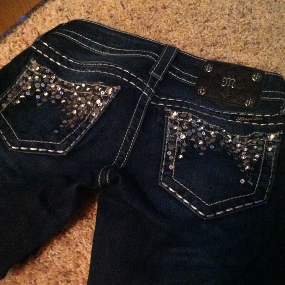 Size 24 Dark wash Miss Me Jeans