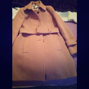 J Crew double cloth lady coat