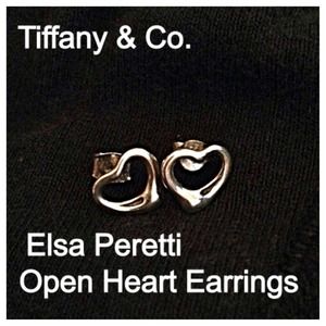 Tiffany heart earrings- RESERVED for maohigurl !!!