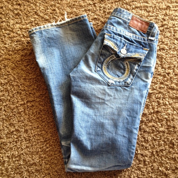 Distressed Big Star "Liv" Jeans