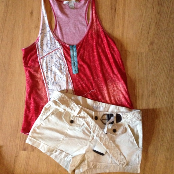 Khaki AMERICAN RAG shorts