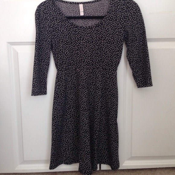 Target black and white skater dress