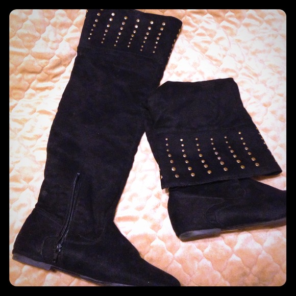 Knee high boots