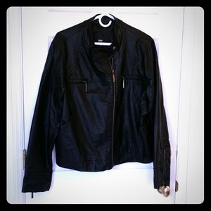 REDUCED! Pleather moto jacket