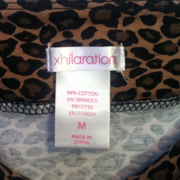 Leopard print bodycon skirt - Picture 2 of 2