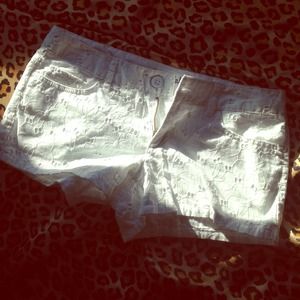 Cute flower design short shorts 🌺