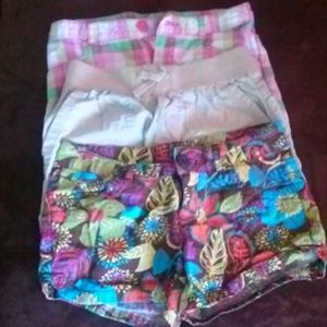 Five shorts and one skirt Roxy brand
